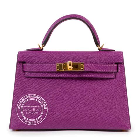 lilac blue Hermes